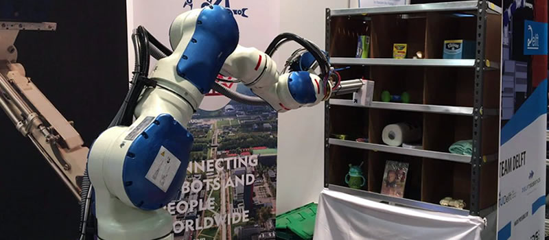 TU Delft wint Amazon robot wedstrijd