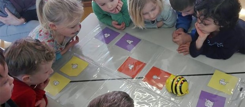 Bee-Bot voor de kleuters de Wieken